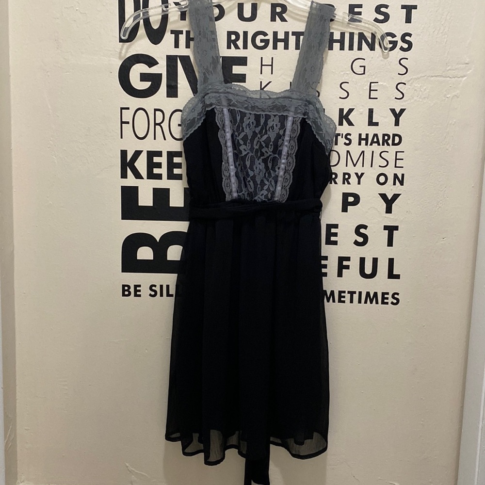 Night dress. Brand: Xhilaration. Size: XS. Color: Black
